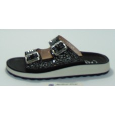 Fly flot Γυναικείο ανατομ.παπούτσι 77169 ΜΑΥΡΟ